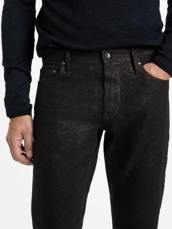 Men John Varvatos Jeans J701 8211 Regular Fit Chocolate