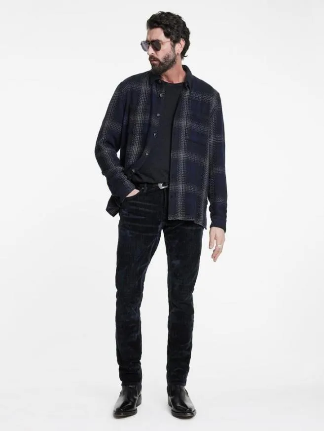 Men John Varvatos Jeans J702 8211 Slim Fit Ink