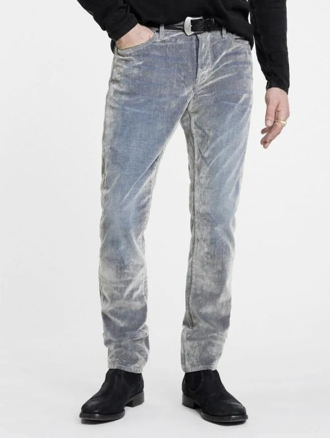 Men John Varvatos Jeans J702 8211 Slim Fit Smoked Pearl Grey