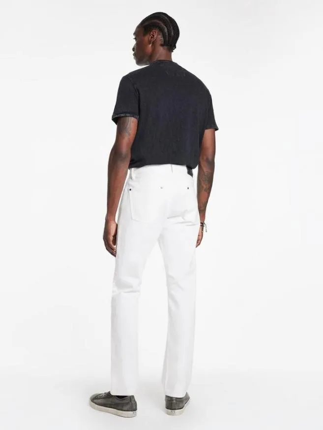 Men John Varvatos Jeans J703 8211 Deacon Wash White