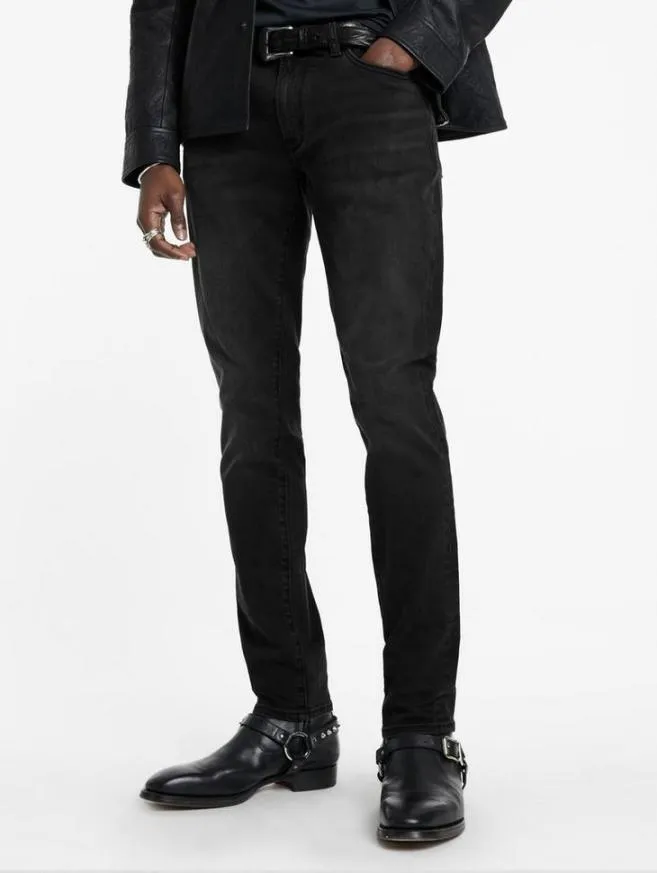 Men John Varvatos Jeans J703 8211 Skinny Fit Black