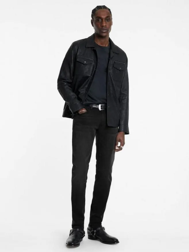 Men John Varvatos Jeans J703 8211 Skinny Fit Black