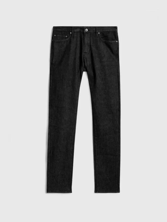 Men John Varvatos Jeans J704 8211 Tapered Fit Dark Grey