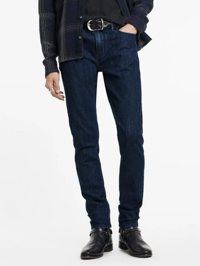 Men John Varvatos Jeans J704 8211 Tapered Fit Powder Blue