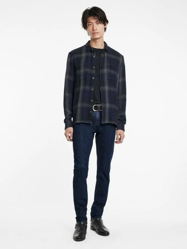 Men John Varvatos Jeans J704 8211 Tapered Fit Powder Blue