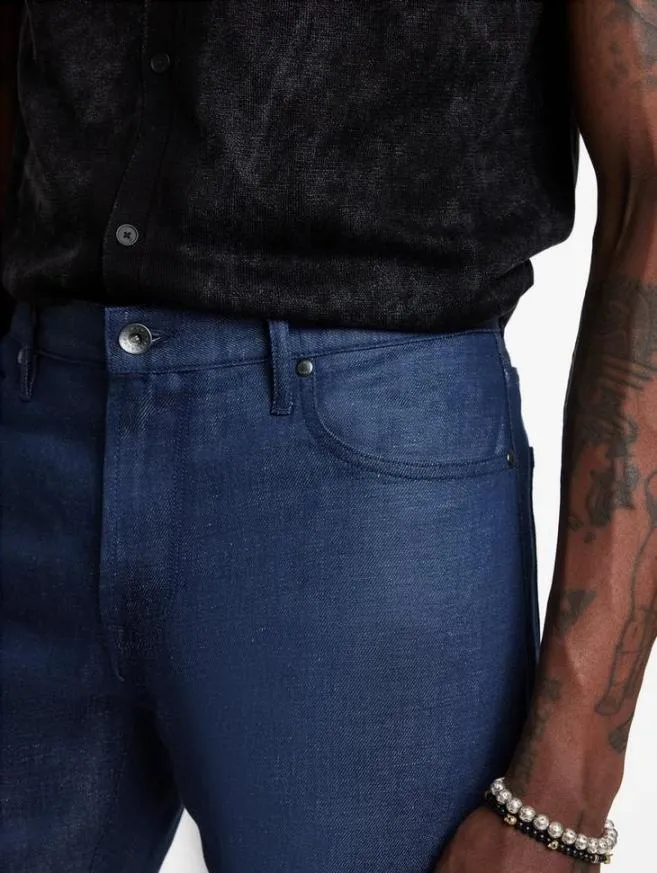 Men John Varvatos Jeans Pecos Wash Eclipse Heather