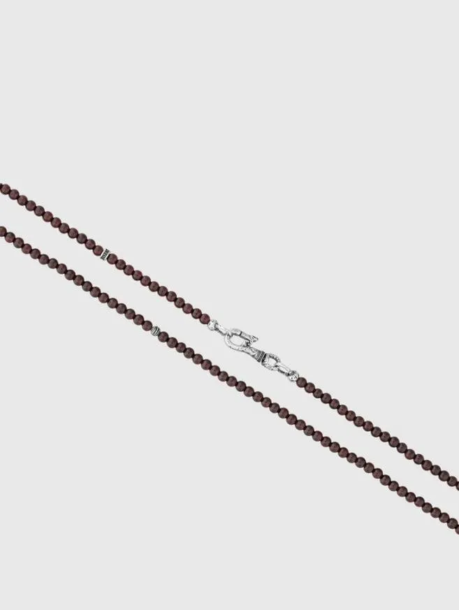 Men John Varvatos Jewelry Beaded Necklace No Color