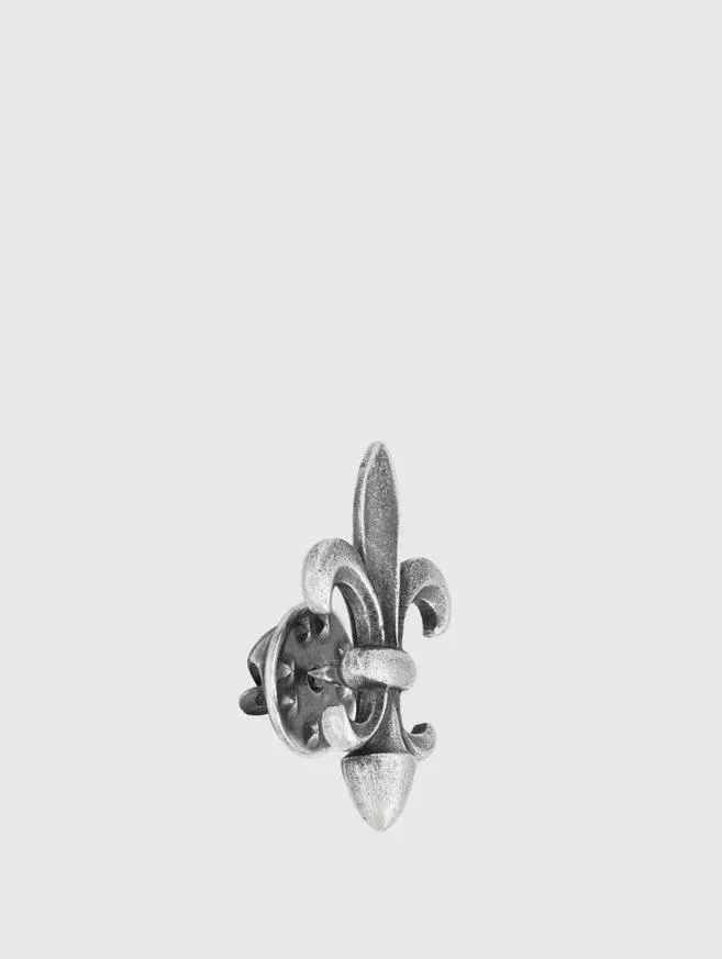 Men John Varvatos Jewelry Fleur De Lis Pin No Color