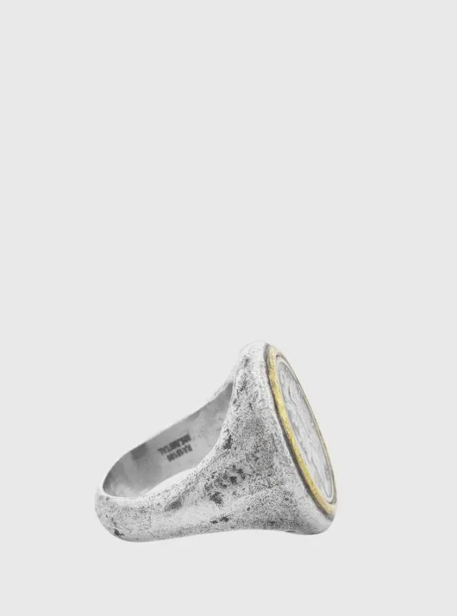 Men John Varvatos Jewelry Mercury Coin Ring No Color Men John Varvatos Jewelry Mercury Coin Ring No Color