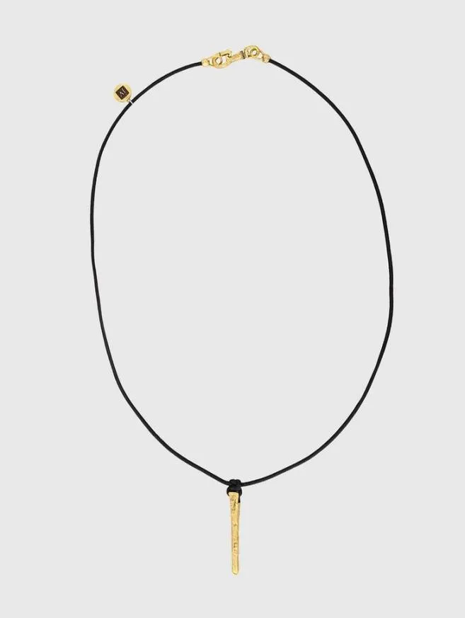 Men John Varvatos Jewelry Nails Brass Necklace No Color