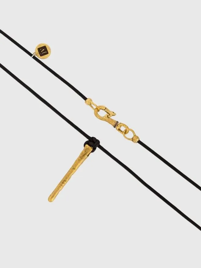 Men John Varvatos Jewelry Nails Brass Necklace No Color
