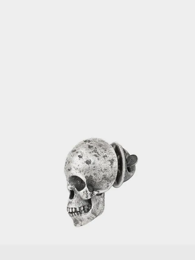 Men John Varvatos Jewelry Skull Pin No Color