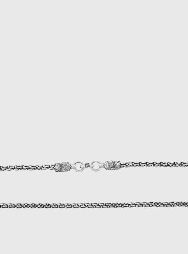 Men John Varvatos Jewelry Wolf Chain Necklace No Color Men John Varvatos Jewelry Wolf Chain Necklace No Color