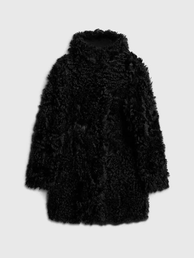 Men John Varvatos Leather Jackets Hoxton Coat Black