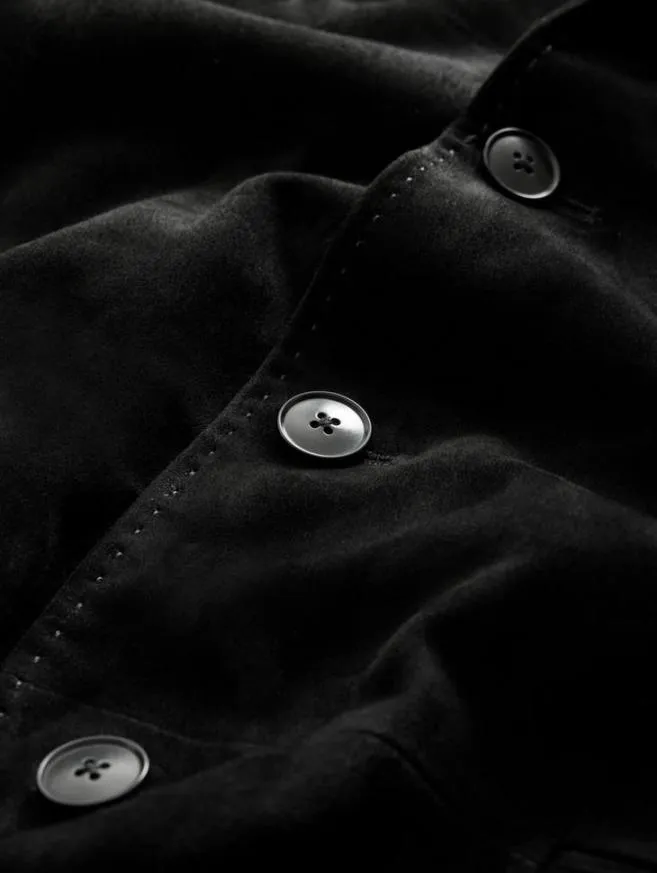 Men John Varvatos Leather Jackets Rind Jacket Black