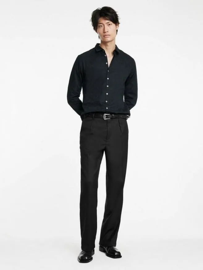 Men John Varvatos Pants Ely Pants Black