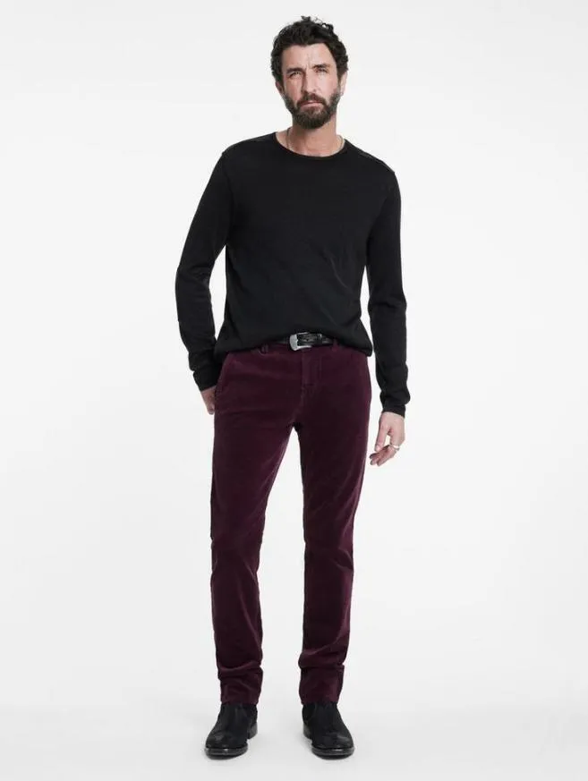 Men John Varvatos Pants Hans Hybrid Jean Pant Belugawhite