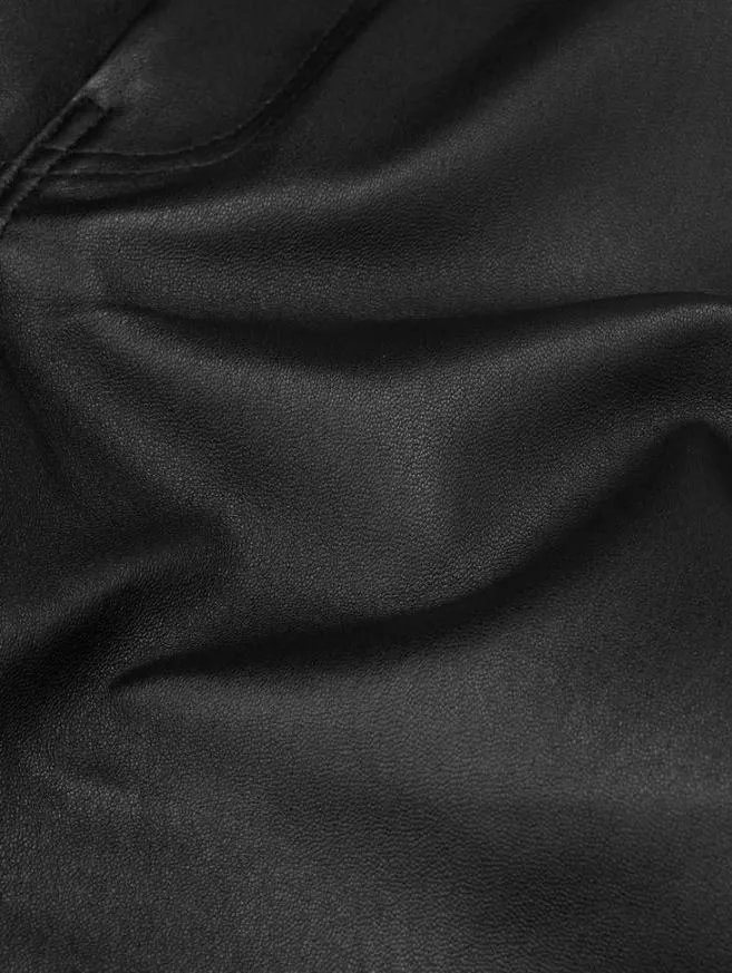 Men John Varvatos Pants The Rocker Leather Pants Black