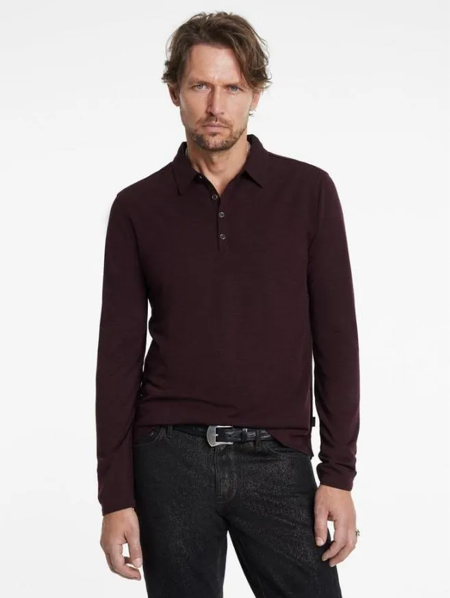 Men John Varvatos Polos Maleo Polo Black
