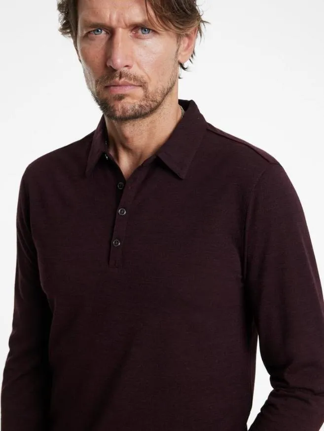 Men John Varvatos Polos Maleo Polo Black