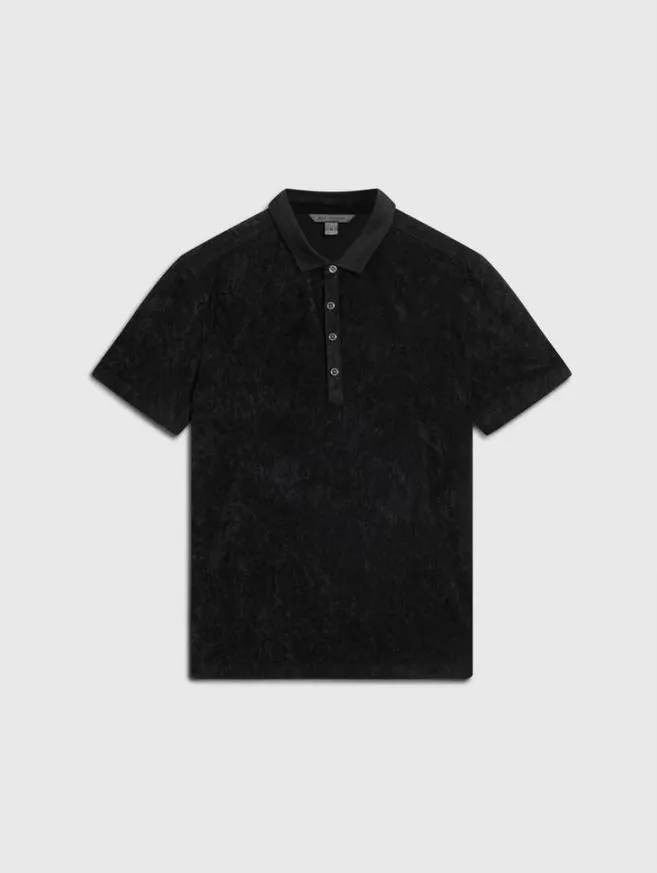 Men John Varvatos Polos Torres Polo Black