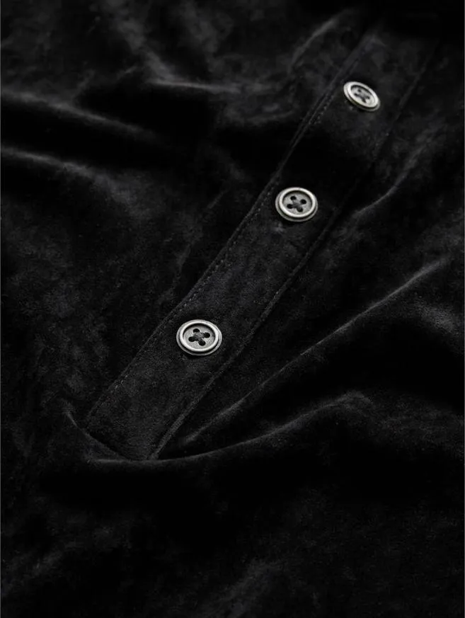 Men John Varvatos Polos Torres Polo Black
