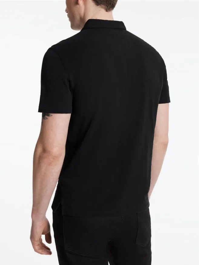 Men John Varvatos Polos Victor Polo Black