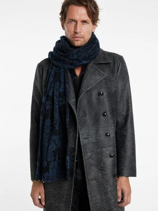 Men John Varvatos Scarves and Ties Anson Scarf Corn Flower