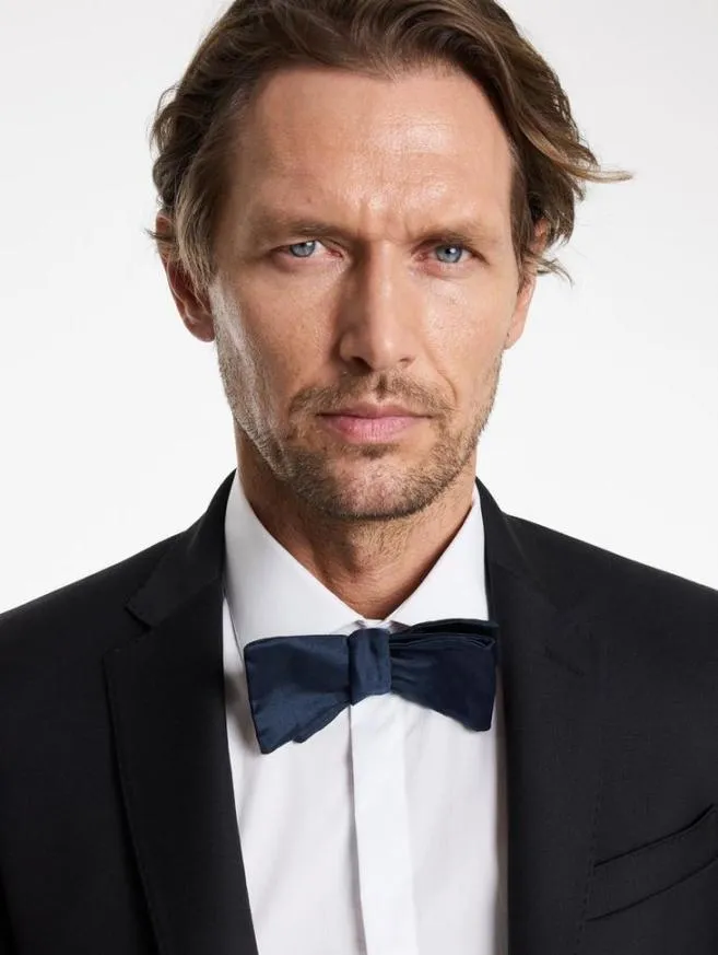 Men John Varvatos Scarves and Ties Boni Bowtie Black