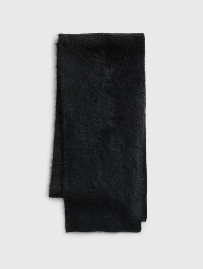 Men John Varvatos Scarves and Ties Lea Scarf Black