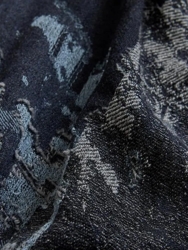 Men John Varvatos Scarves and Ties Reno Scarf Carbon
