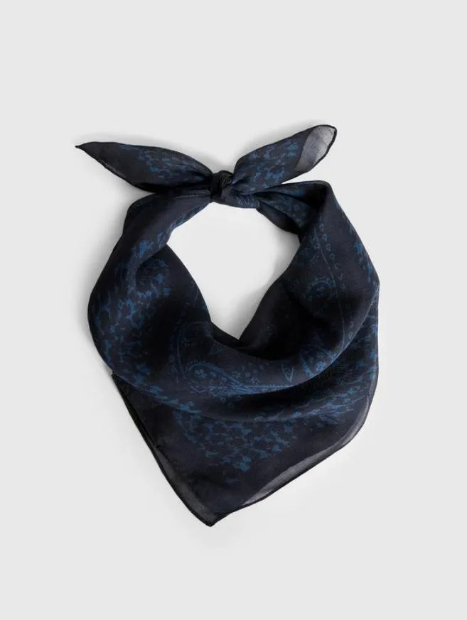 Men John Varvatos Scarves and Ties Rockingham Scarf Powder Blue