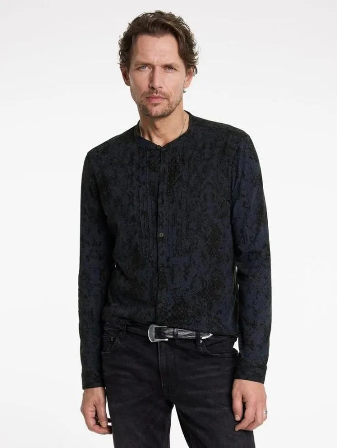 Men John Varvatos Shirts Adana Shirt Ink