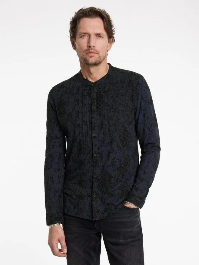 Men John Varvatos Shirts Adana Shirt Ink