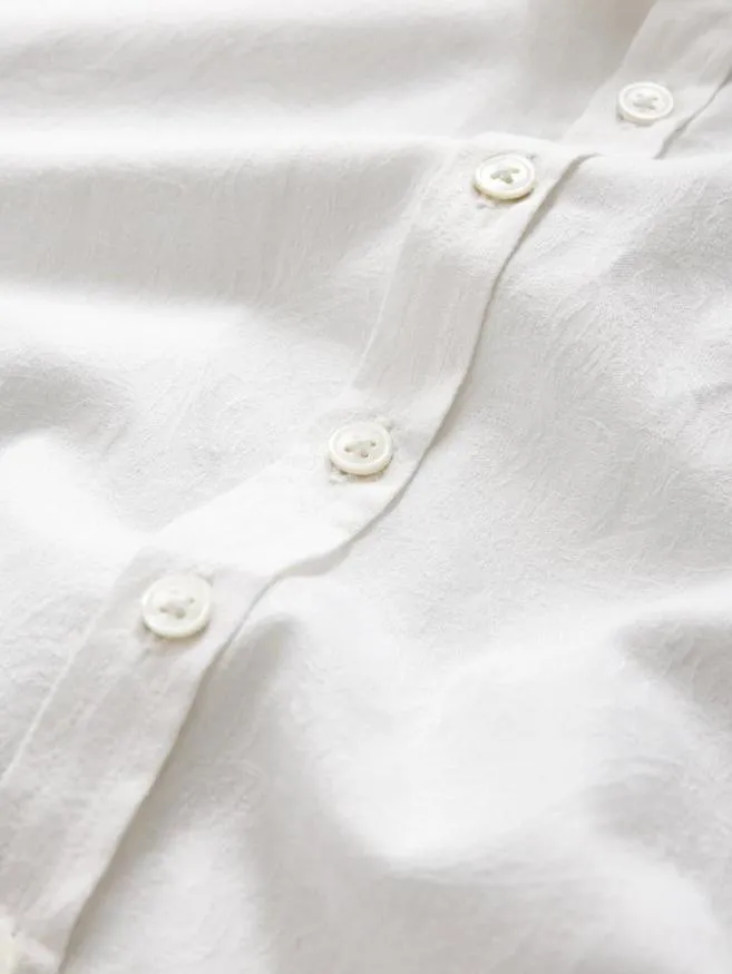 Men John Varvatos Shirts Bucks Shirt White