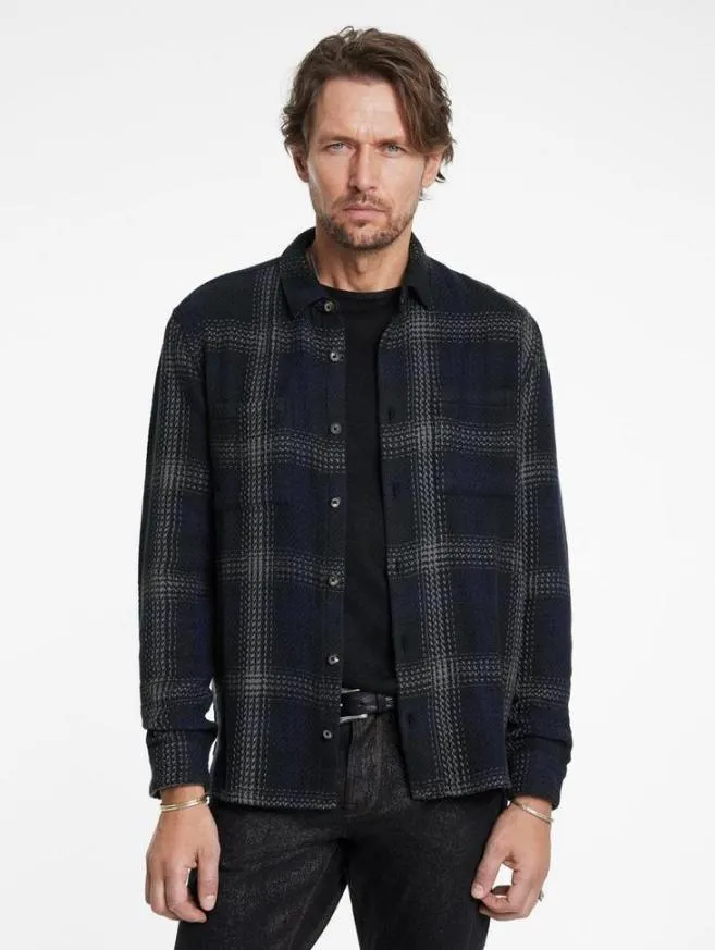 Men John Varvatos Shirts Cole Shirt Ink