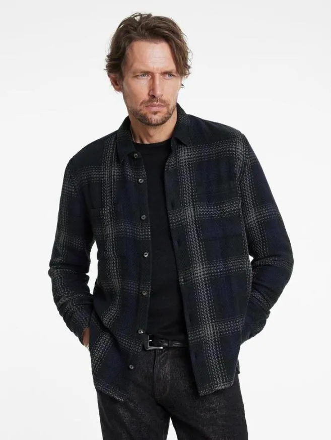 Men John Varvatos Shirts Cole Shirt Ink