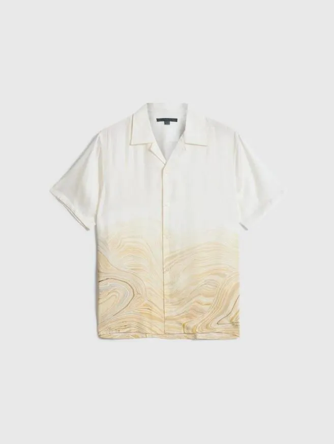 Men John Varvatos Shirts Dan Camp Shirt Hay