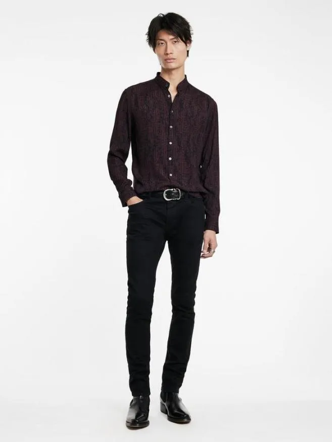 Men John Varvatos Shirts Dora Shirt Lt Brown