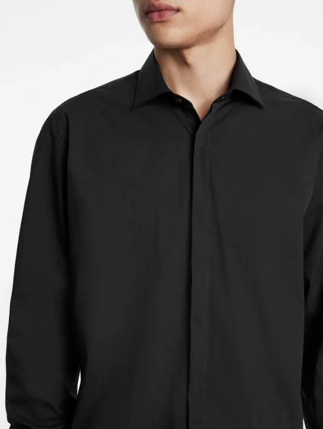 Men John Varvatos Shirts Hendrix Dress Shirt Black