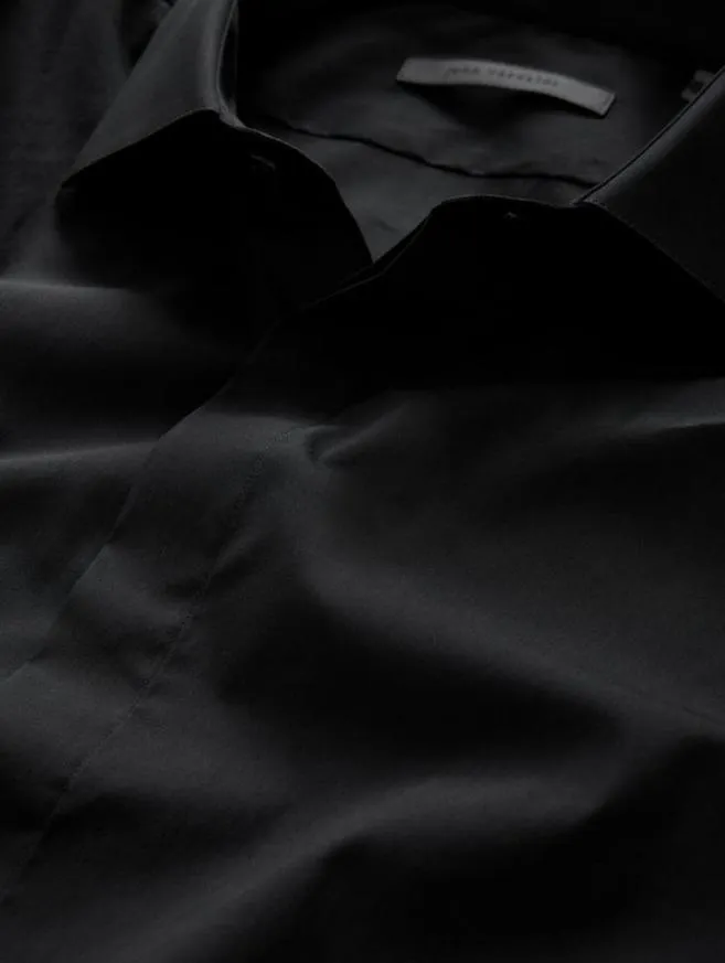 Men John Varvatos Shirts Hendrix Dress Shirt Black
