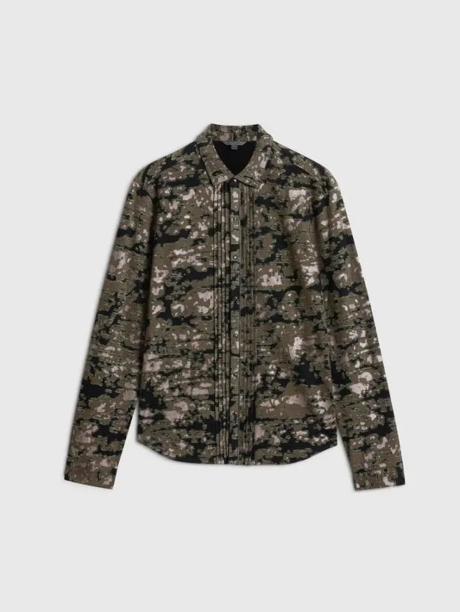 Men John Varvatos Shirts Jackson Shirt Brown