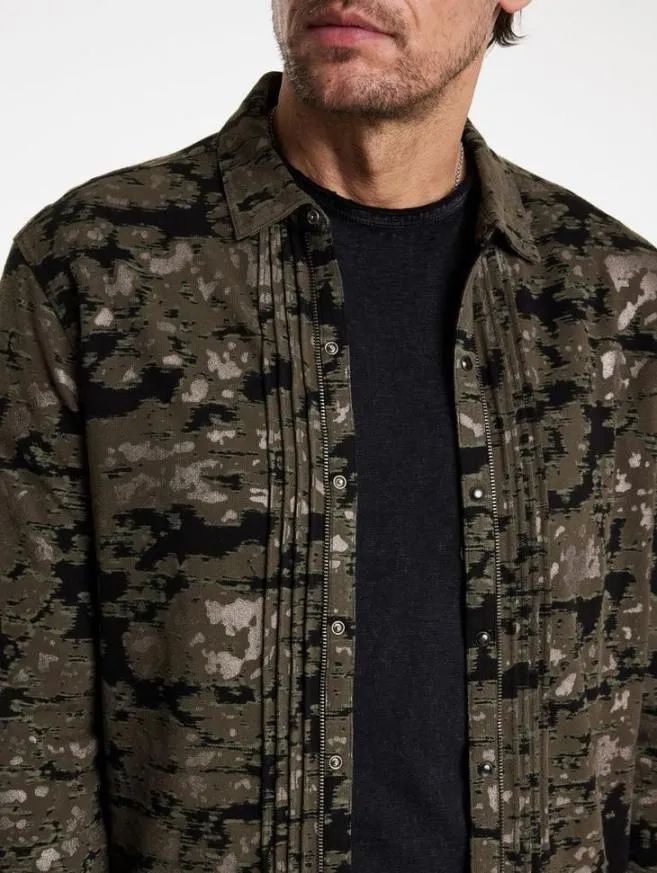 Men John Varvatos Shirts Jackson Shirt Brown