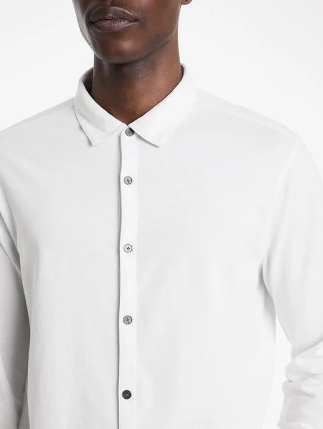 Men John Varvatos Shirts Levi Shirt White