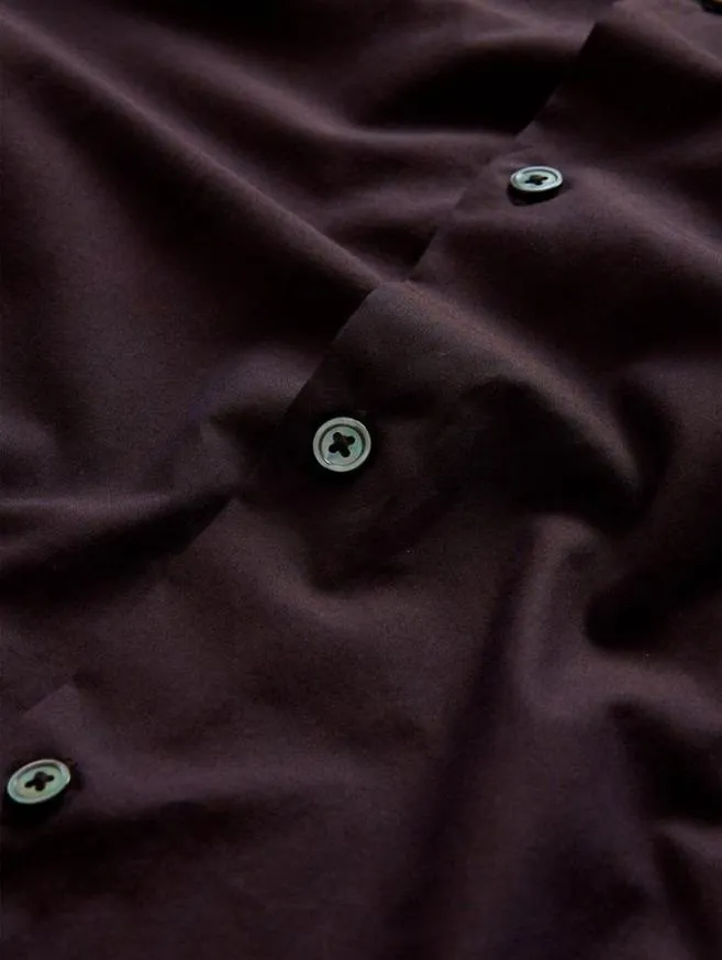 Men John Varvatos Shirts Orchard Shirt Dark Plum