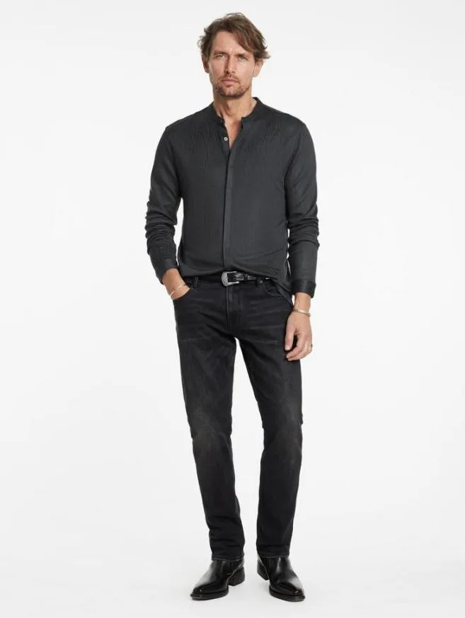 Men John Varvatos Shirts Otavio Shirt Black