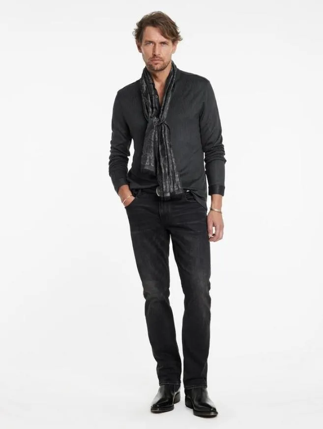 Men John Varvatos Shirts Otavio Shirt Black