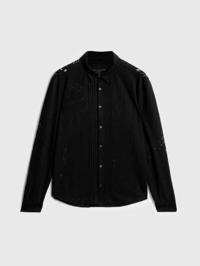 Men John Varvatos Shirts Phoenix Shirt Black