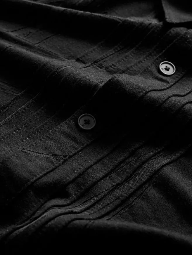 Men John Varvatos Shirts Phoenix Shirt Black