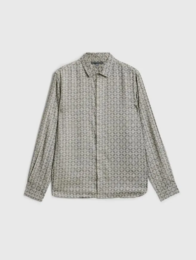 Men John Varvatos Shirts Rodney Shirt Greytan